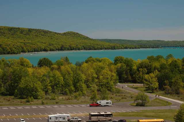 The view atop the Dune Climb